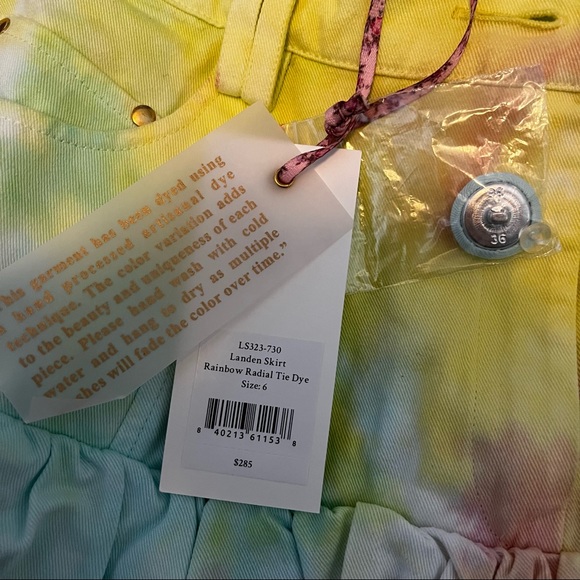 LoveShackFancy Landen Mini Skirt NWT - Picture 4 of 8